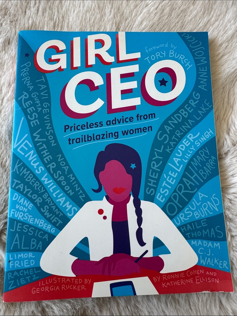 Girl CEO Illustrated Book - Blue & Teal Cover